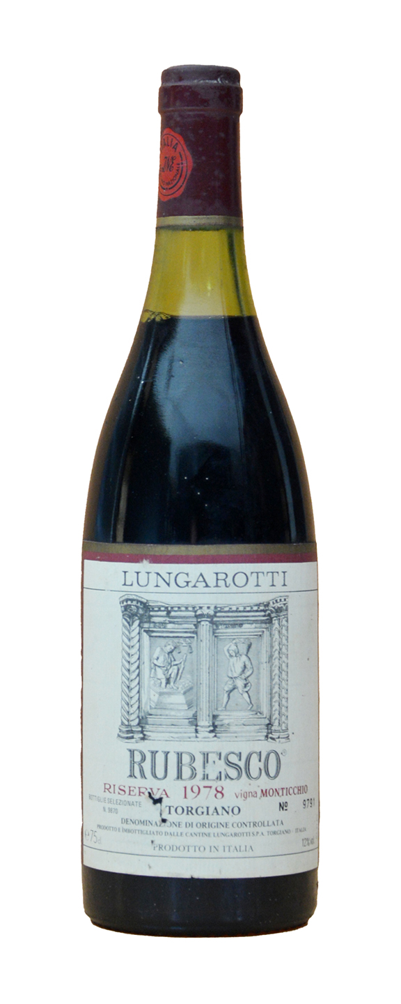 Lungarotti Rubesco Rosso di Torgiano Riserva 1978