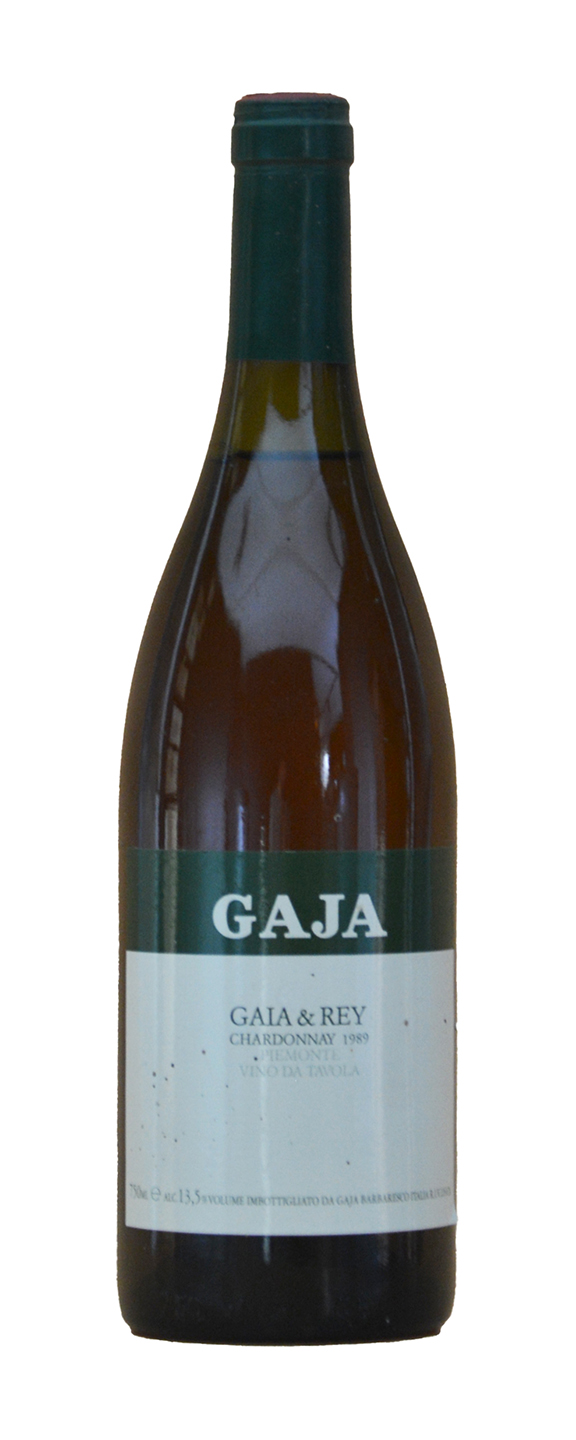 Gaja Gaia & Rey Chardonnay Langhe 1989