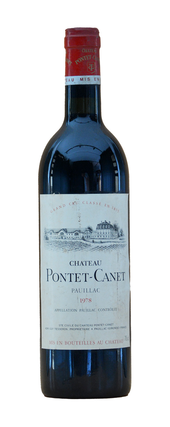 Chateau Pontet-Canet 5eme Grand Cru Classe 1978
