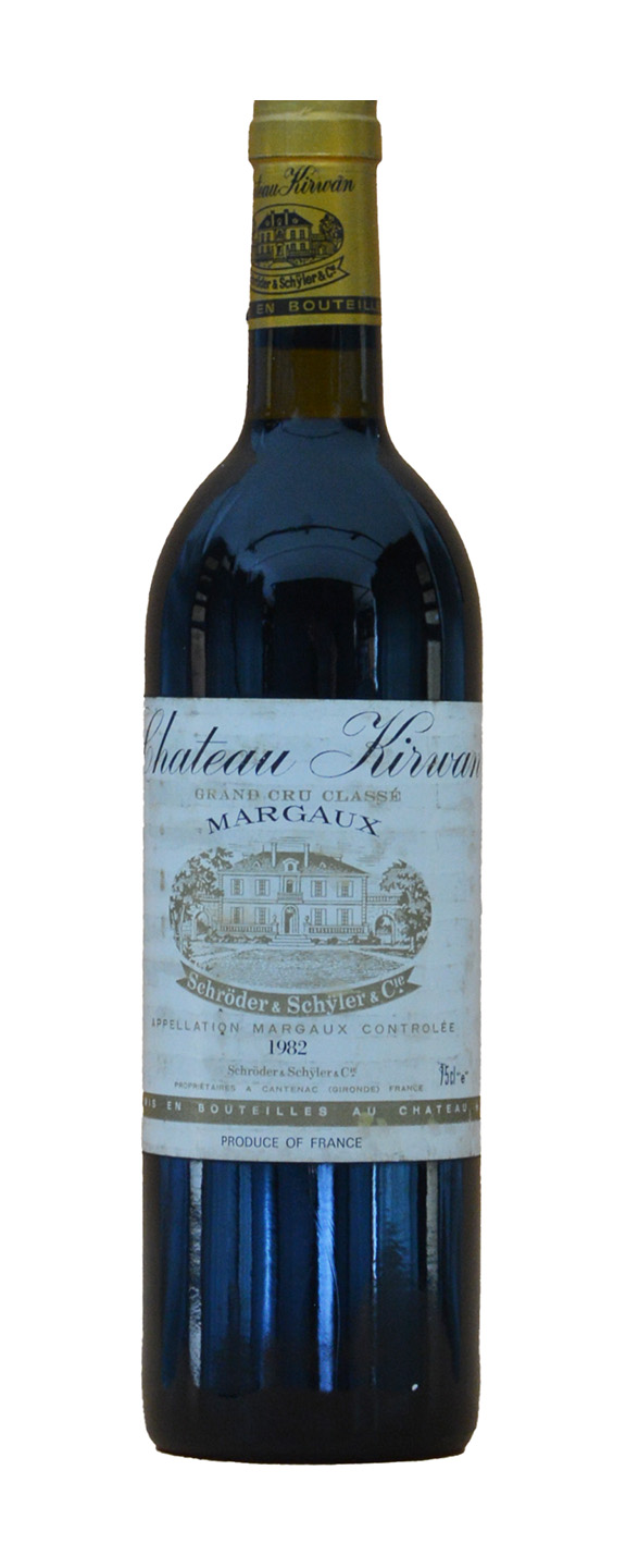 Chateau Kirwan Grand Cru Classe 1982