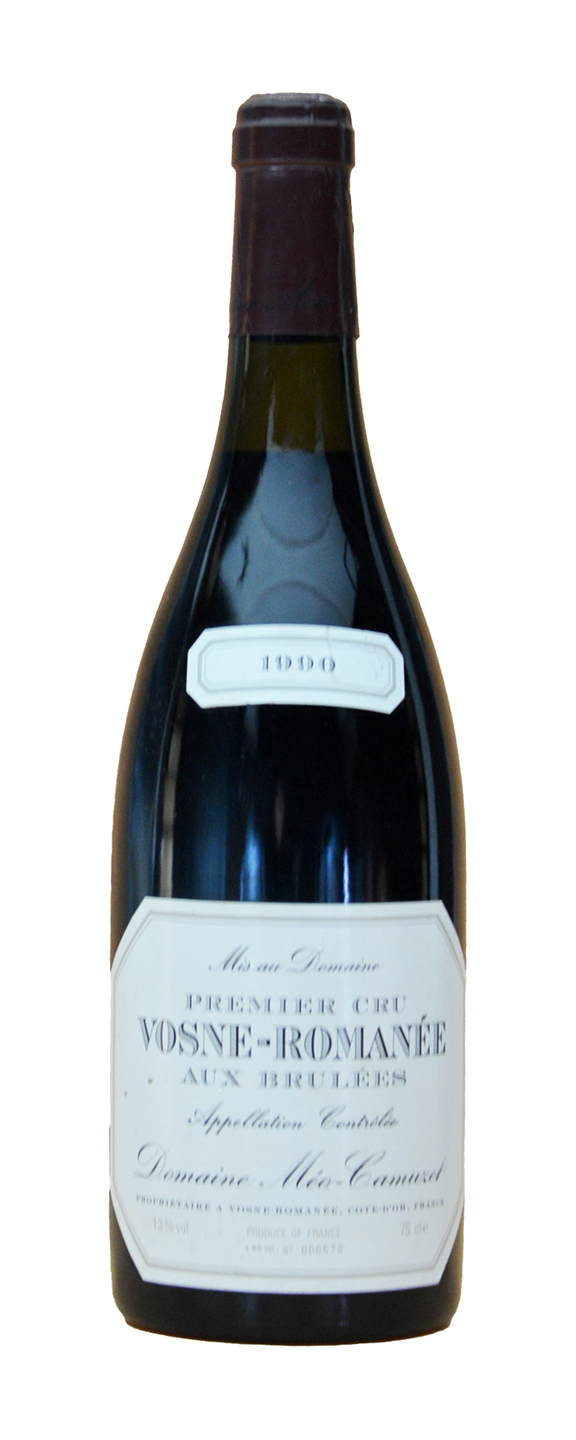 Meo-Camuzet Aux Brulees Vosne-Romanee Premier Cru 1990