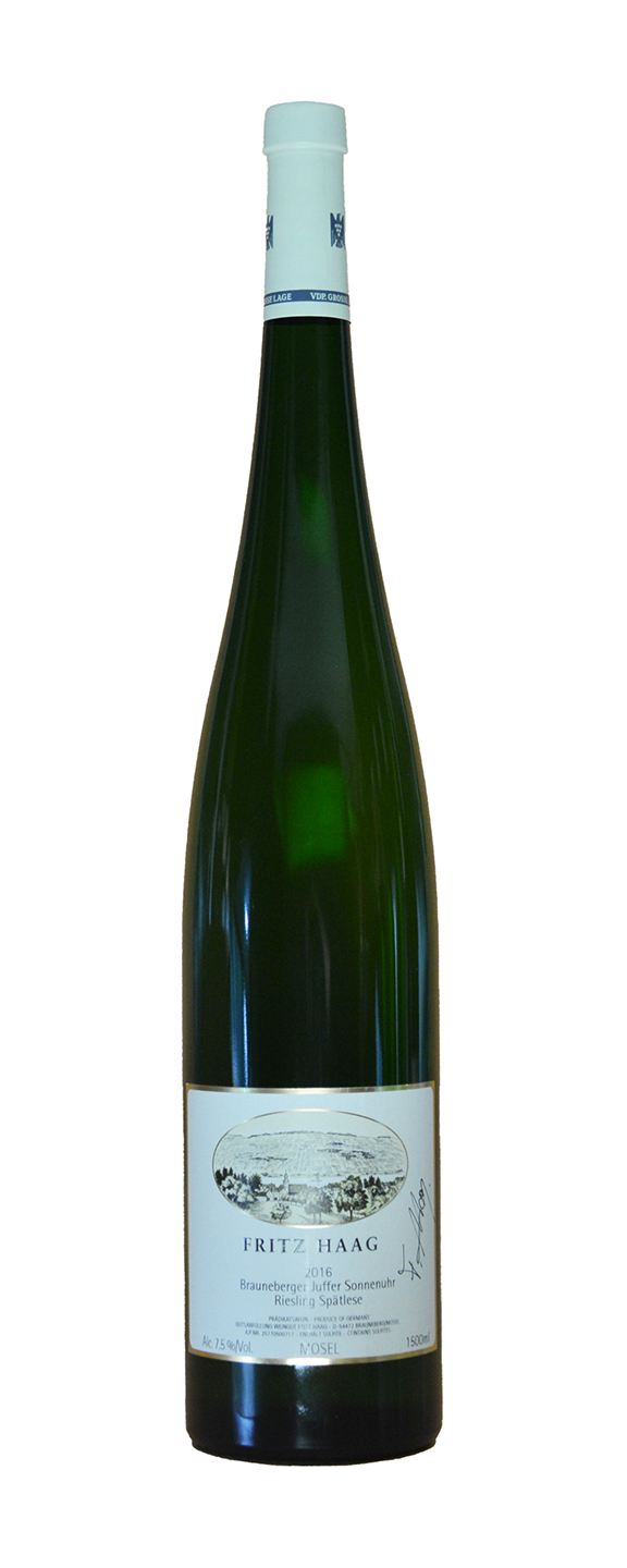 Magnum (1,5 L) Fritz Haag Brauneberger Juffer Sonnenuhr Riesling Spätlese Große Lage 2016