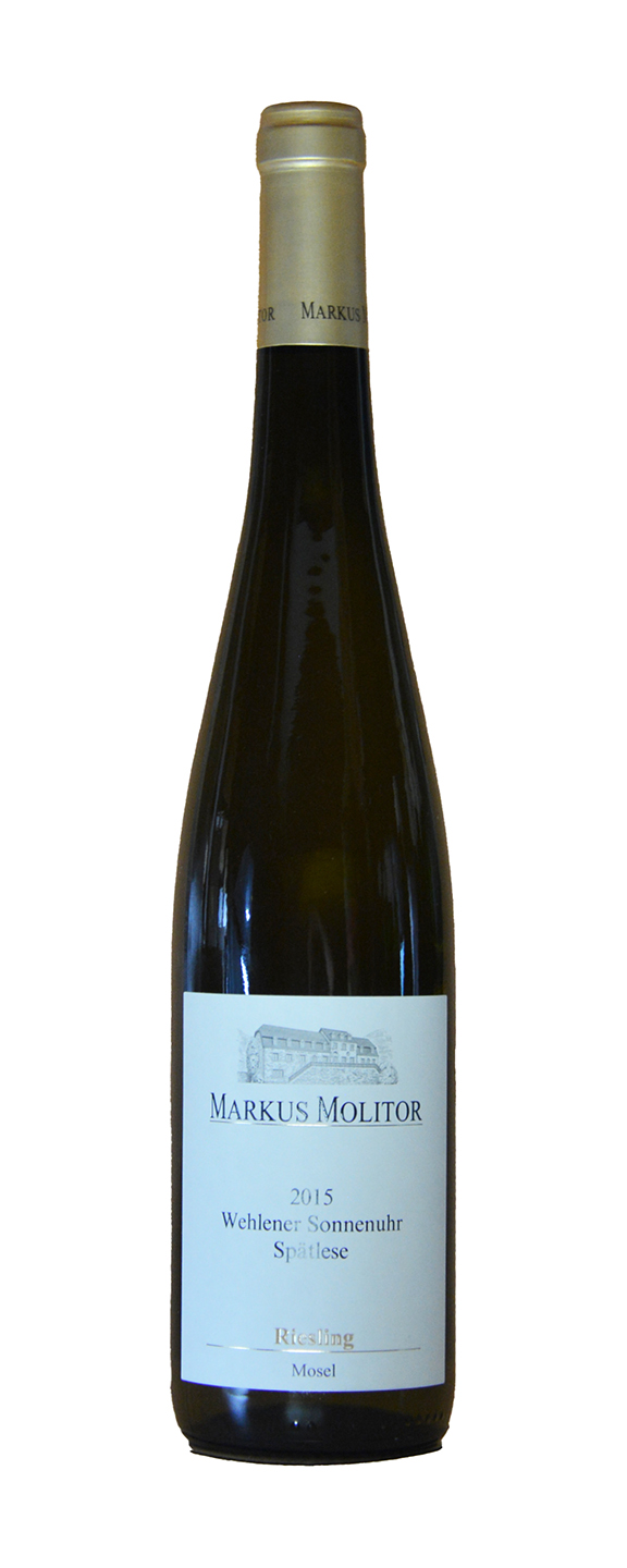 Markus Molitor Wehlener Sonnenuhr Riesling Spätlese Goldkapsel 2015