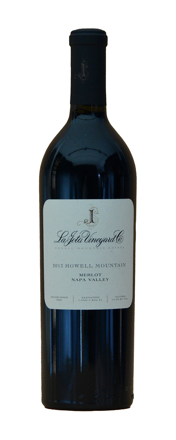 La Jota Vineyard Merlot Howell Mountain 2013