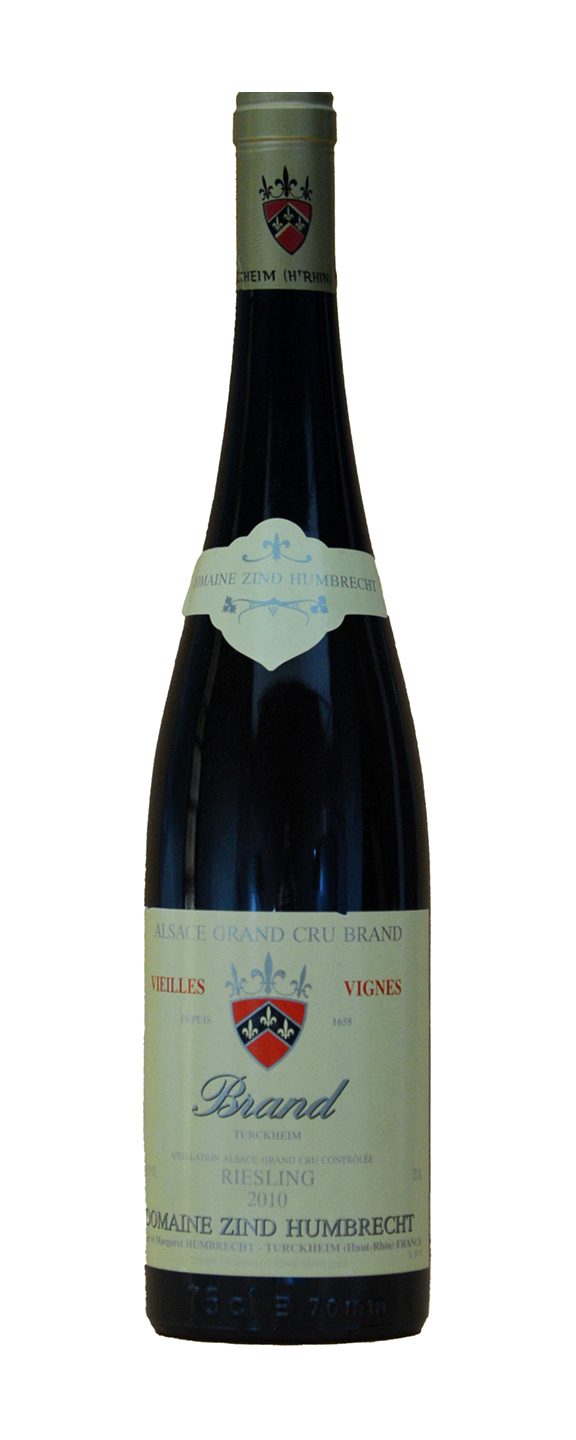 Domaine Zind-Humbrecht Riesling Brand Alsace Grand Cru Vieilles Vignes 2010