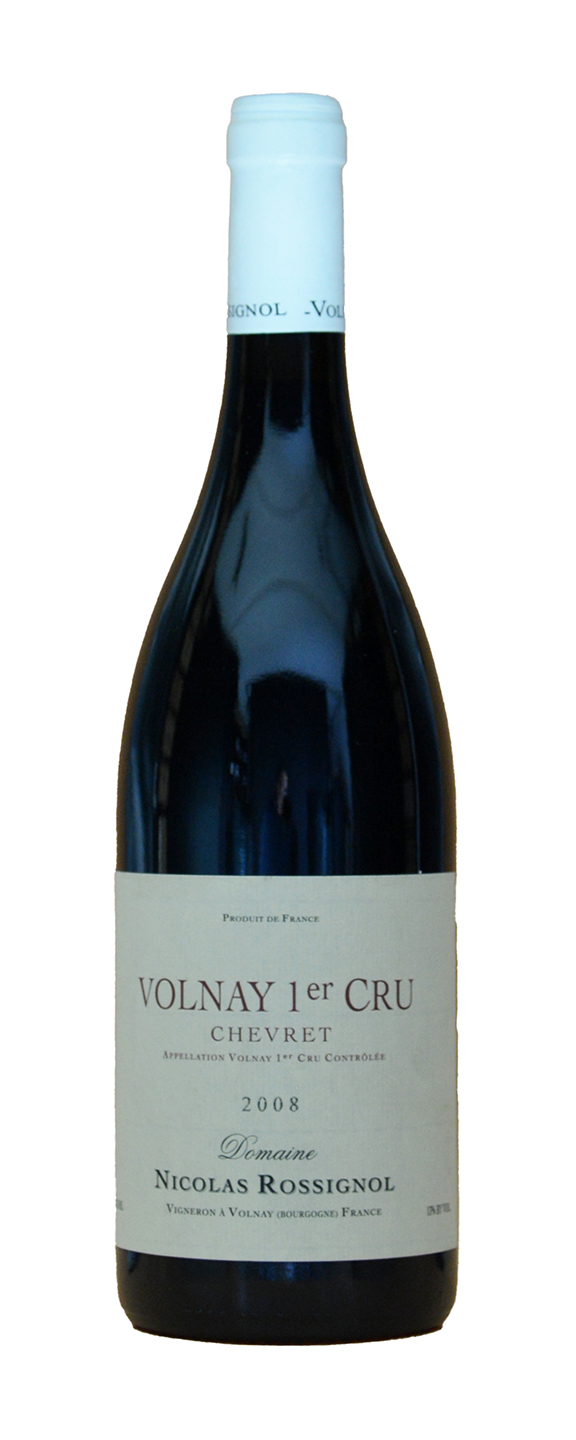Domaine Nicolas Rossignol Les Chevrets Volnay Premier Cru 2008
