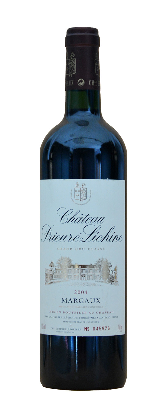 Chateau Prieure-Lichine Grand Cru Classe 2004