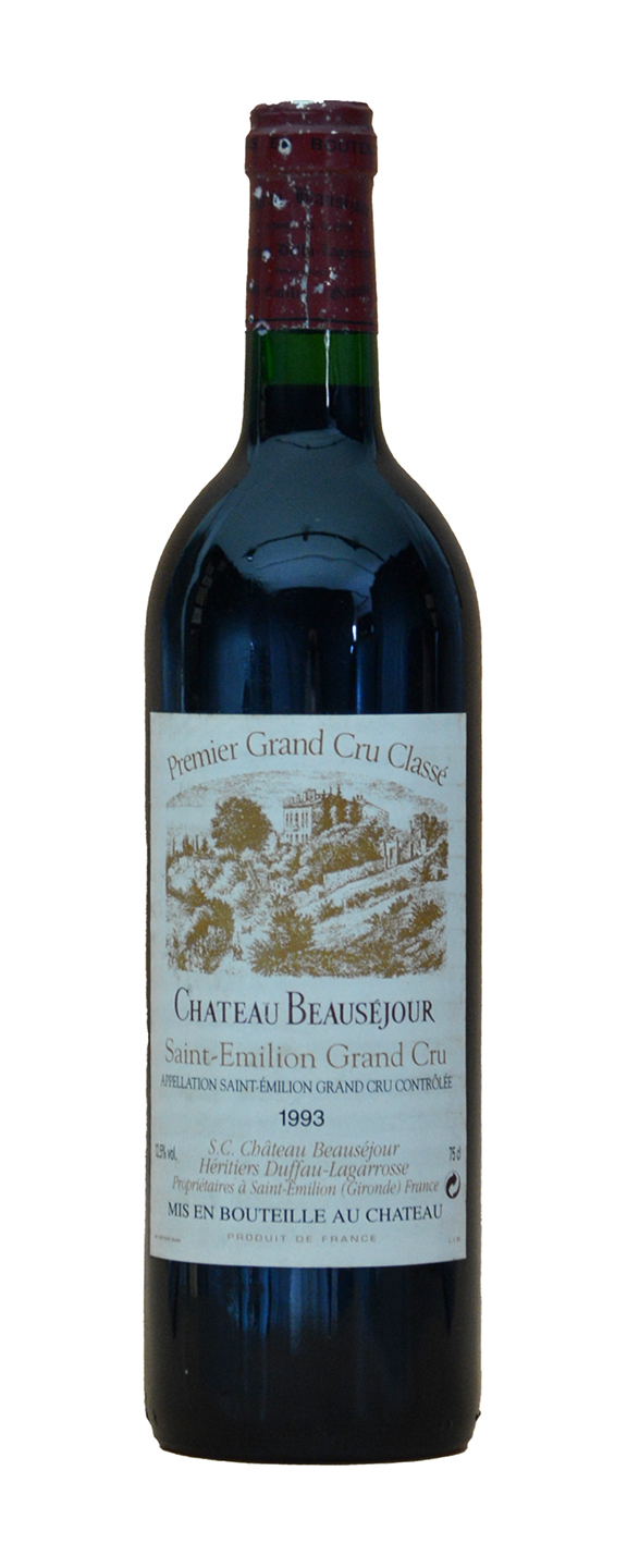Chateau Beausejour J.Duffau-Lagarrosse Saint-Emilion Grand Cru 1993