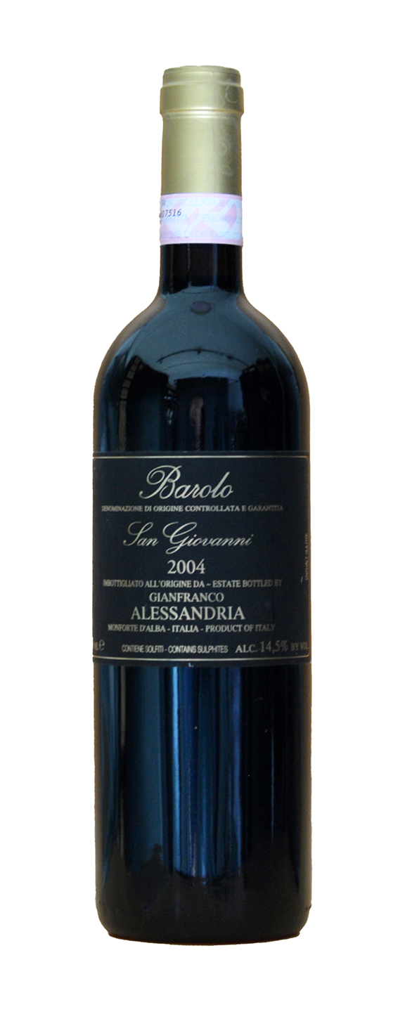 Gianfranco Alessandria San Giovanni Barolo 2004
