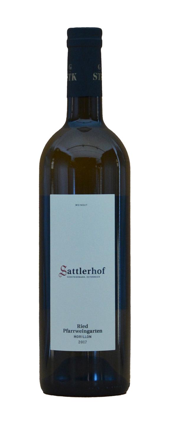 Sattlerhof Ried Pfarrweingarten Morillon Grosse STK Lage 2017