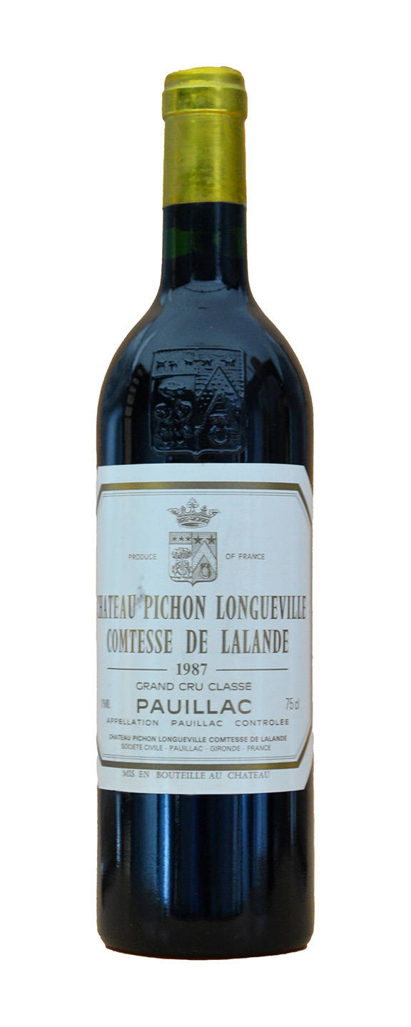 Chateau Pichon Longueville Comtesse de Lalande Grand Cru Classe 1987