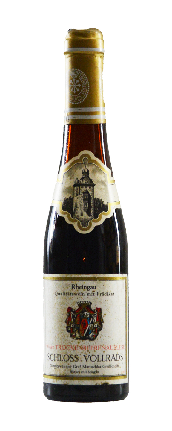 (0,375 L) Schloss Vollrads Graf Matuschka-Greiffenclau Riesling Trockenbeerenauslese 1976