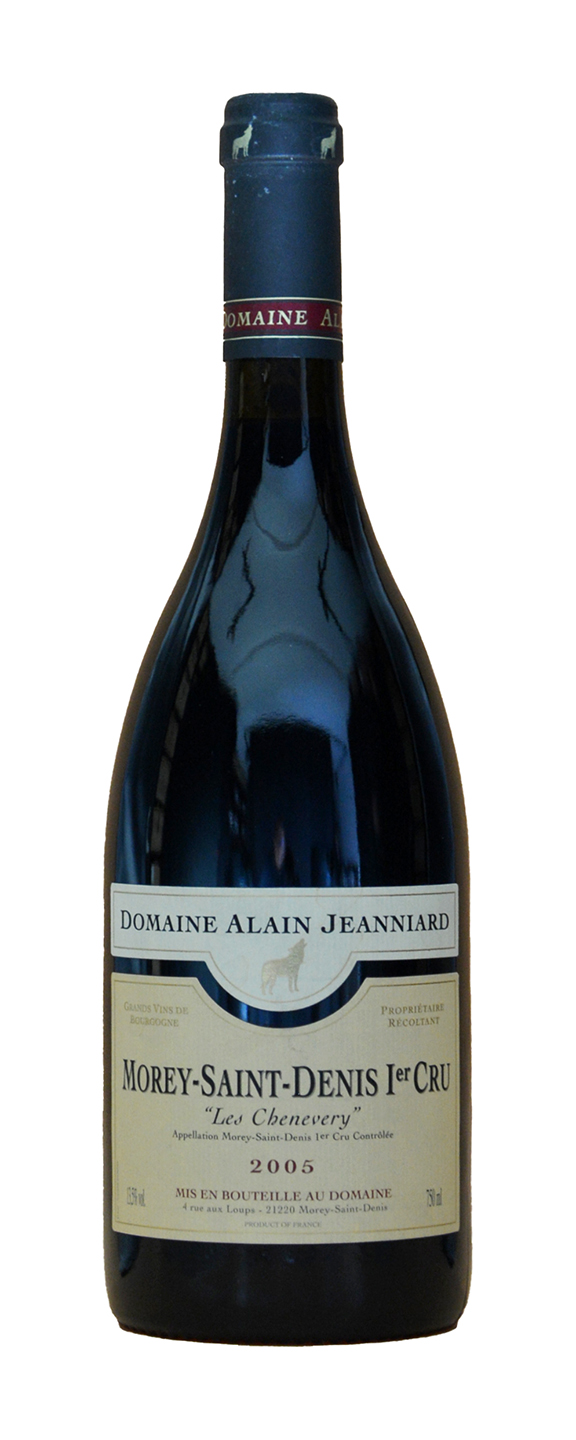 Domaine Alain Jeanniard Les Chenevery Morey-Saint-Denis Premier Cru 2005