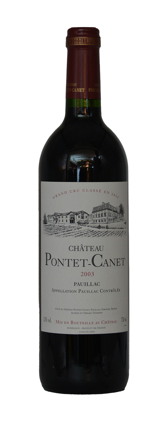 Chateau Pontet-Canet 5eme Grand Cru Classe 2003
