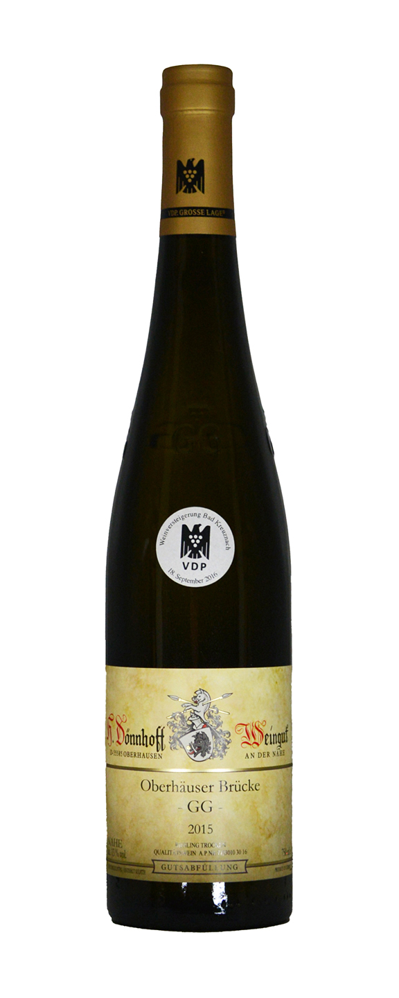 Dönnhoff Oberhäuser Brücke Riesling GG VDP Versteigerung 2015