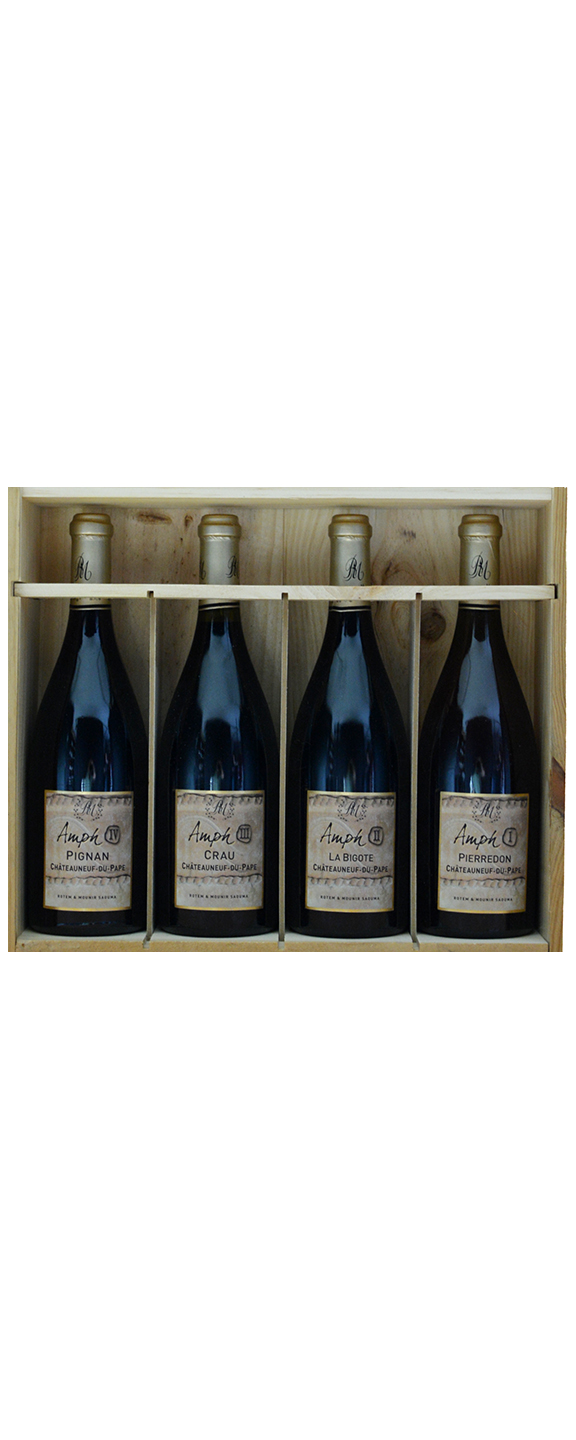 Rotem & Mounir Saouma Amphoraes 2015 No man's land Assortment Case (4 bot.) 2015