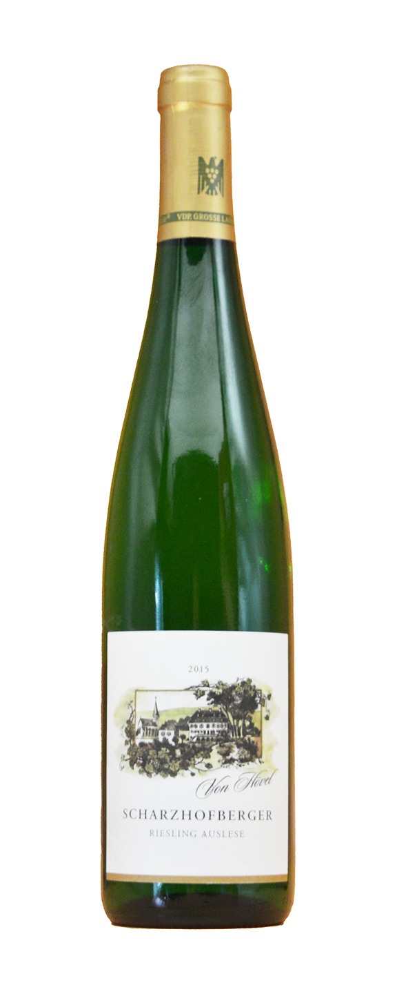 Von Hövel Wiltinger Scharzhofberg Riesling Auslese Große Lage Goldkapsel 2015