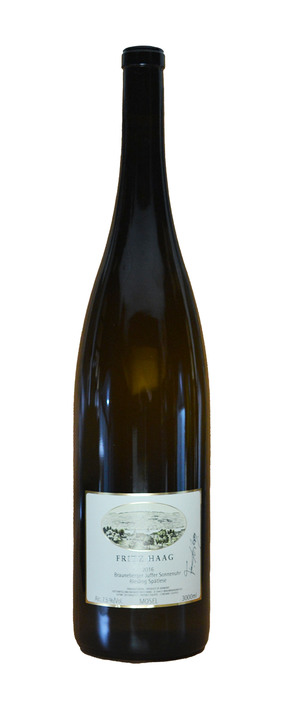 Doppelmagnum (3,0 L) Fritz Haag Brauneberger Juffer Sonnenuhr Riesling Spätlese Große Lage 2016