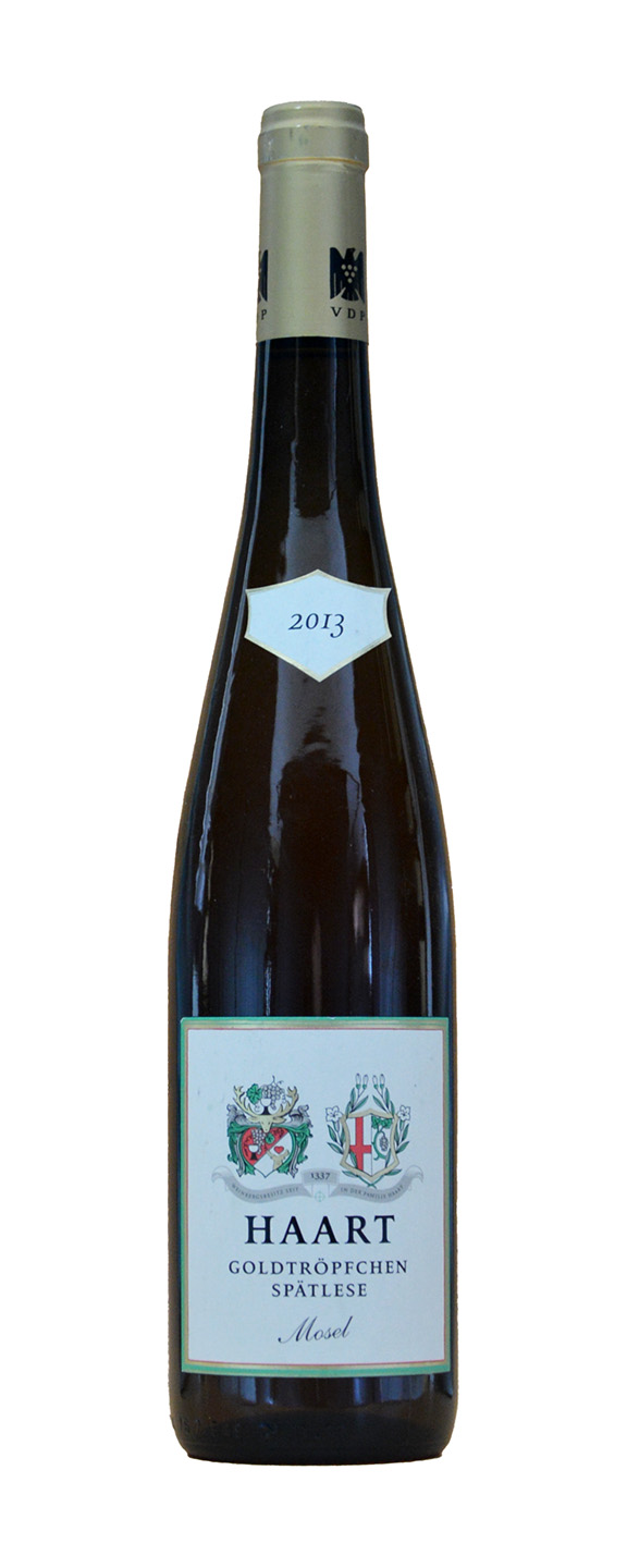 Reinhold Haart Piesporter Goldtröpchen Riesling Spätlese Goldkapsel 2013