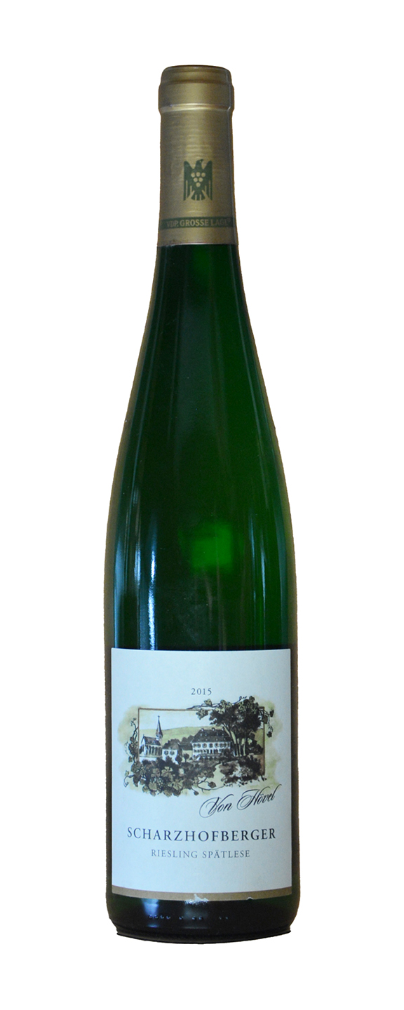 Von Hövel Wiltinger Scharzhofberg Riesling Spätlese Große Lage Goldkapsel 2015