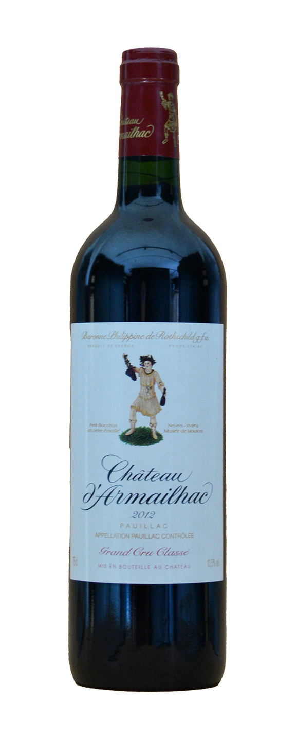 Baron Philippe de Rothschild Chateau d'Armailhac Grand Cru Classe 2012