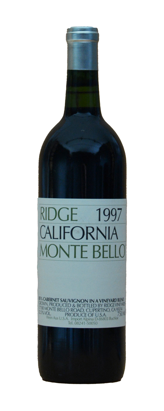 Ridge Vineyards Monte Bello 1997