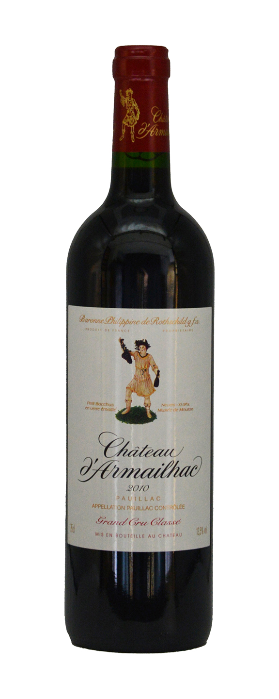 Baron Philippe de Rothschild Chateau d'Armailhac Grand Cru Classe 2010