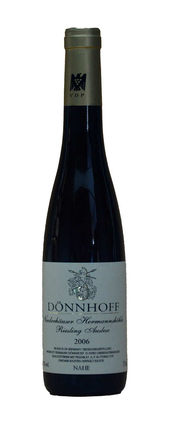 (0,375 L) Dönnhoff Niederhäuser Hermannshöhle Riesling Auslese Goldkapsel 2006