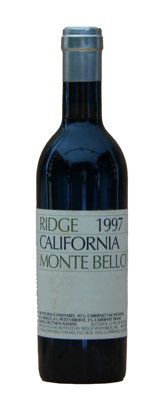 (0,375 L) Ridge Vineyards Monte Bello 1997
