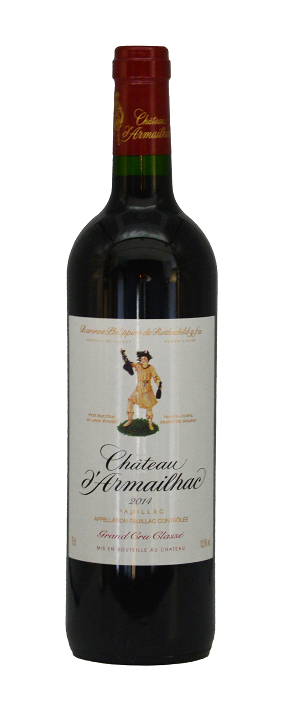 Baron Philippe de Rothschild Chateau d'Armailhac Grand Cru Classe 2014