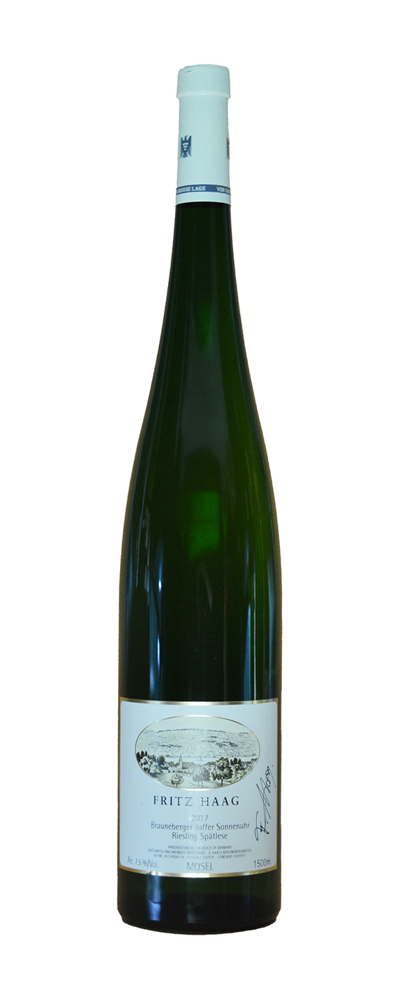 Magnum (1,5 L) Fritz Haag Brauneberger Juffer Sonnenuhr Riesling Spätlese Große Lage 2017