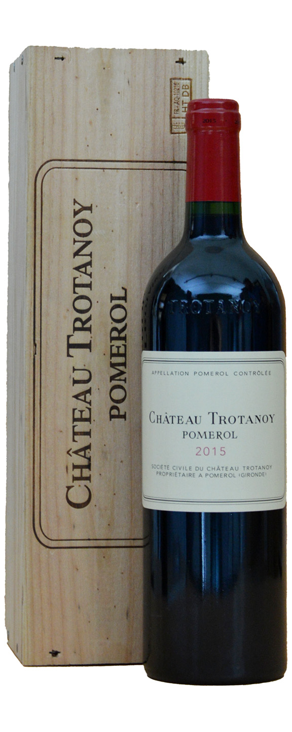 Chateau Trotanoy Pomerol in 1er OHK 2015