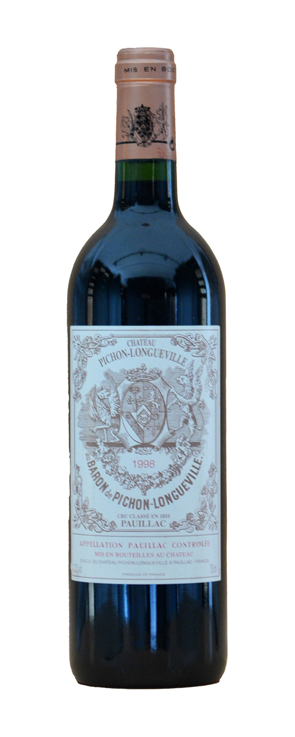 Chateau Pichon Longueville Baron 2eme Cru Classe 1998