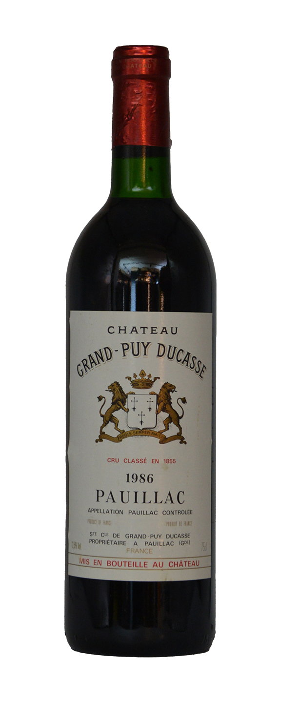 Chateau Grand Puy Ducasse Grand Cru Classe 1986