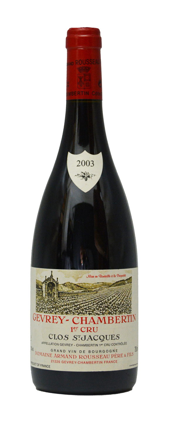 Armand Rousseau Pere et Fils Clos Saint-Jacques Premier Cru 2003