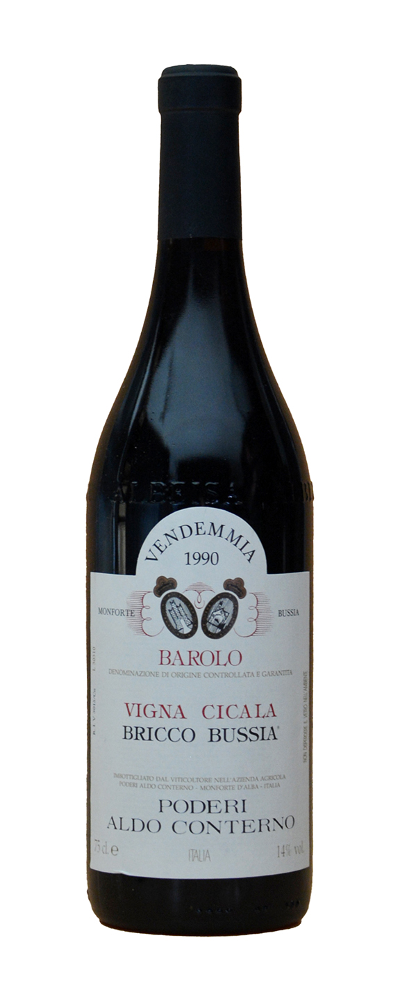 Aldo Conterno Bricco Bussia Vigna Cicala Barolo 1990
