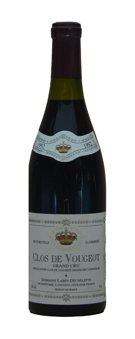 Labet & Dechelette Chateau de La Tour Clos de Vougeot Grand Cru 1992