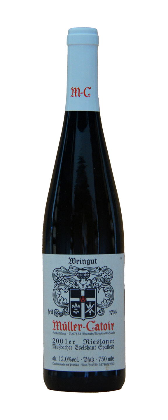 Müller-Catoir Mußbacher Eselshaut Riesling Spätlese 2001