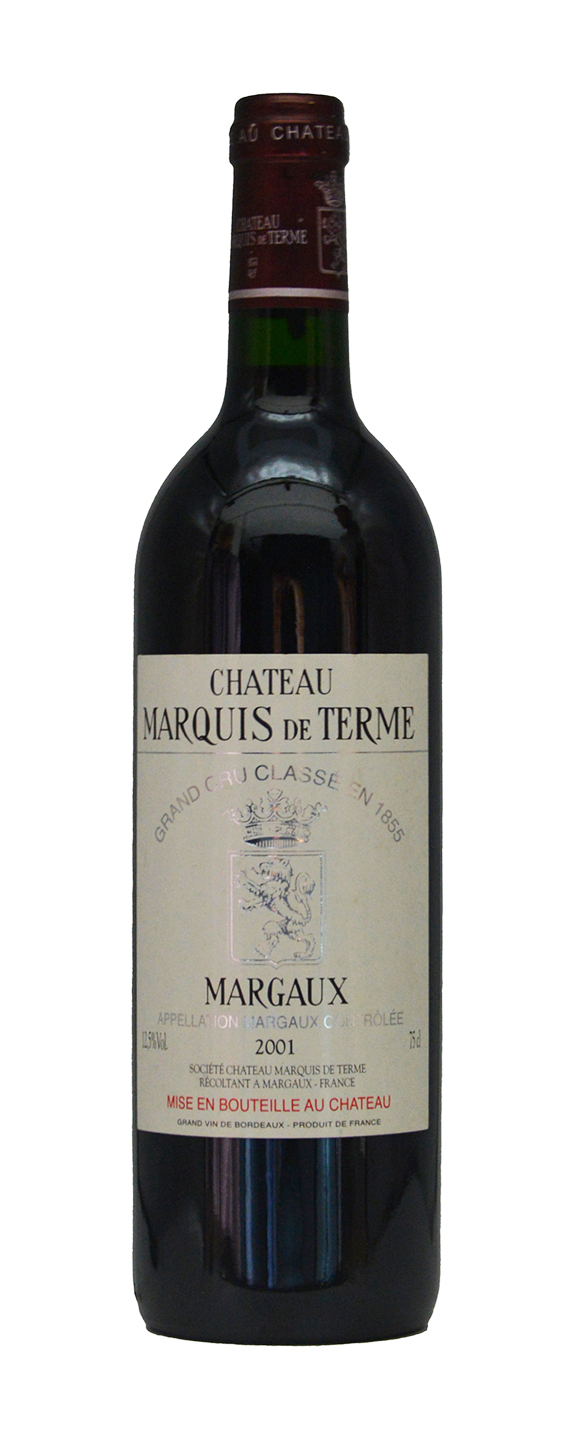 Chateau Marquis de Terme Grand Cru Classe Margaux 2001