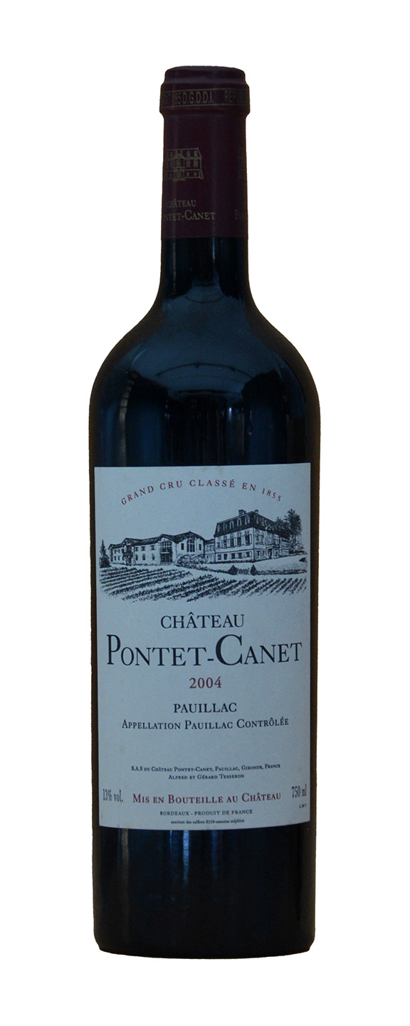 Chateau Pontet-Canet 5eme Grand Cru Classe 2004