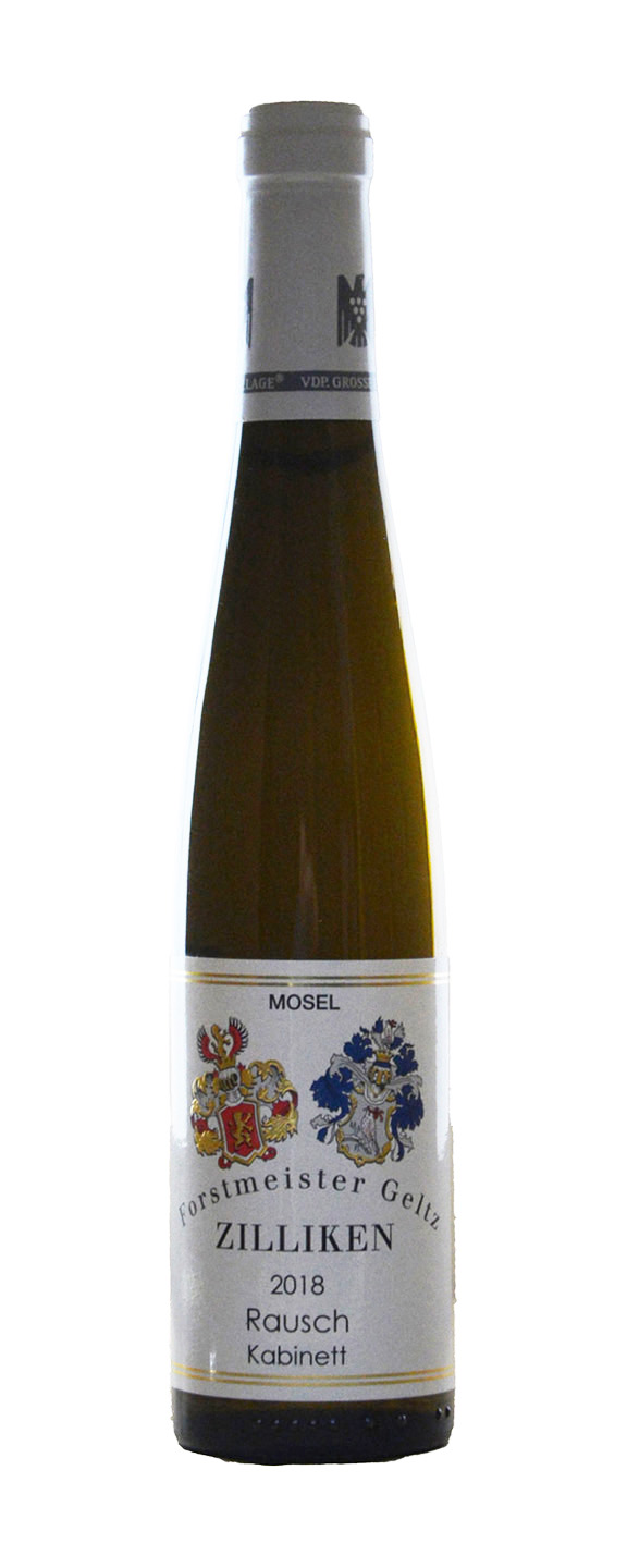 (0,375 L) Forstmeister Geltz Zilliken Saarburger Rausch Riesling Kabinett Erste Lage 2018