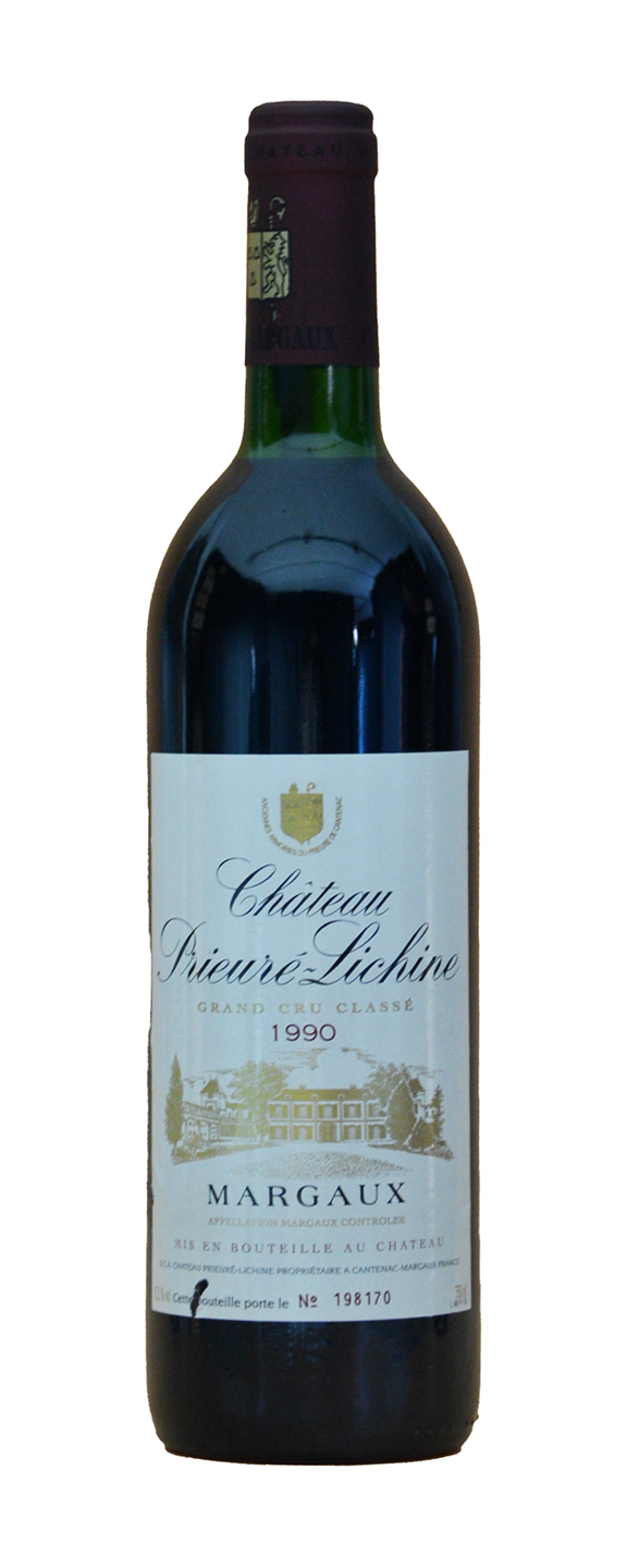 Chateau Prieure-Lichine Grand Cru Classe 1990
