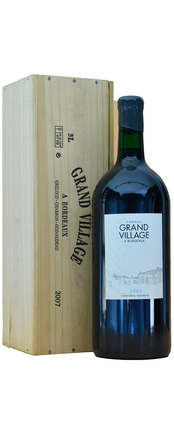 Doppelmagnum (3,0 L) Chateau Grand Village (Lafleur) in OHK 2007
