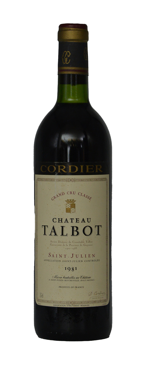 Chateau Talbot Grand Cru Classe 1981