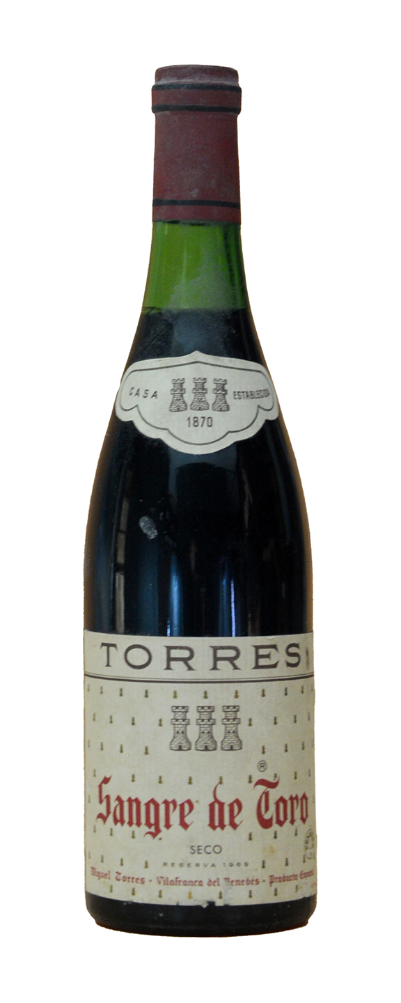 Torres Sangre de Toro Reserva 1969