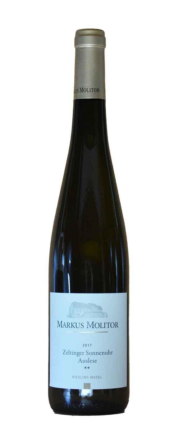 Markus Molitor Zeltinger Sonnenuhr Riesling Auslese ** Goldkapsel 2017